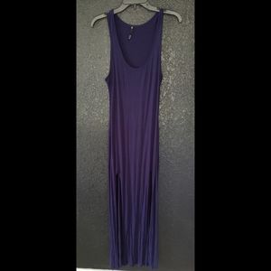 Double Slit Maxi Dress